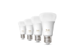 PHILIPS Hue White Ambiance Set 4 Becuri Inteligente LED 8W (60W) E27 A60 810lm 1000-20000K Lumina Spectru Complet