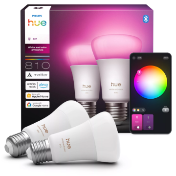 Hue WCA 810 A60 E27 2P EU