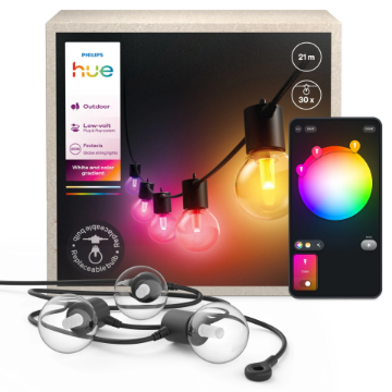 Festavia Hue globe string 21m 30bulb EU