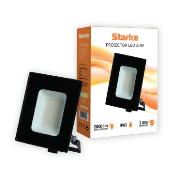 Proiector LED 20W 2000lm 6500K IP65