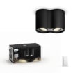 Philips Hue Spot Pillar negru PS03076