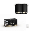 Philips Hue Spot Pillar negru PS03076