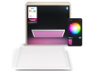 Imagine Plafoniera LED smart PHILIPS Hue Surimu 60x60cm 60W 4150lm RGBW IP20