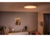 Imagine PHILIPS Hue Aurelle Panou LED Inteligent Rotund 39.5CM 2450LM White Ambiance IP20 BT Zigbee Aluminiu Alb Mat