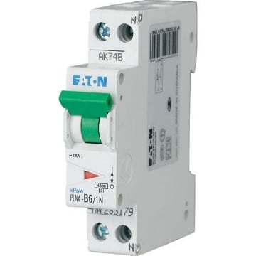 Siguranta automata 1P+N 4A 4.5kA HLN-C4/1N