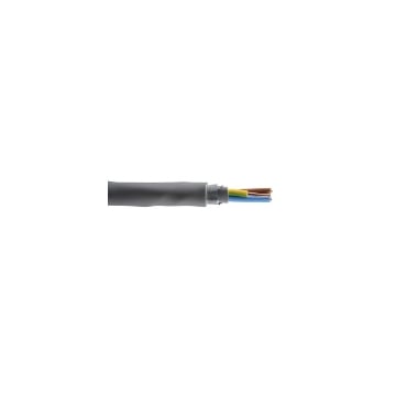 Imagine Cablu CYABY-F 3x2.5 electric armat cupru PVC 0.6-1kV rezistent uz industrial ingropat