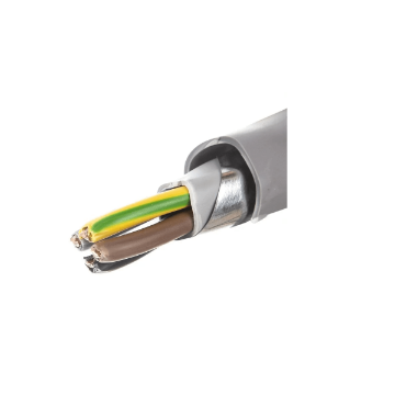 Imagine Cablu electric armat CYABY-F 4x16 mm cupru izolatie PVC rezistent UV IP67 uz exterior ingropat