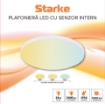 Plafoniera LED 24W STARKE Senzor Miscare 3CCT 2400lm IP54 ST01183