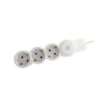 Imagine Prelungitor Starke ST01455 3 prize 5m cablu 3x1.5mm IP20 2500W cu intrerupator si impamantare alb
