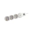 Imagine Prelungitor Starke ST01460 3 prize 3m intrerupator si 2xUSB-C 1xUSB-A cablu 3x1.5 alb