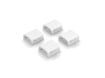 Imagine Set 4 conectori banda LED Philips Hue Flux PVC Alb