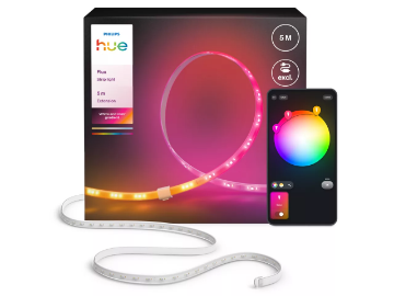Imagine Extensie banda LED smart PHILIPS Hue Flux 5m 48W 4800lm 24V IP20 Chromasync