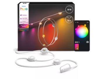 Imagine PHILIPS Hue Festavia Smart Color 18m 32 Capsule 26W 1600lm RGBW IP65 Exterior