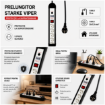 Imagine Prelungitor Starke Vipex protectie supratensiune 5 prize 3m 3x1.5mm
