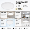 Imagine Panou LED Aparent Rotund 24W 4000K 30cm STARKE ST00566 1920lm IP20