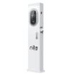 Statie incarcare auto electrice Nita NT00110 2x22kW Type 2 IP54 4G WiFi RFID OCPP Display TFT antivandal