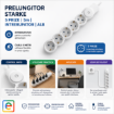 Imagine Prelungitor 5 Prize 5m Intrerupator 3x1mm CP Vipex STARKE ST00924