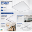 Imagine Panou LED Incastrat Sidelite 40W 4000K 60x60cm STARKE ST00540 4400lm IP20