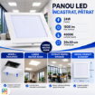 Panou LED Starke patrat incastrat 24W 1920LM 30x30cm lumina neutra ST00377
