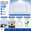 Panou LED Starke patrat incastrat 24W 1920LM 30x30cm lumina rece ST00378