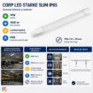Corp LED Starke slim IP65 18W 1600lm 700x53x35mm lumina neutra ST00534