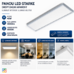Panou LED Starke dreptunghi aparent 40W 4000LM 30x120cm lumina neutra ST00750