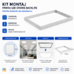 Kit montaj panou LED Starke backlite 600x600x65mm ST00522