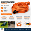 Cordon prelungitor Starke F+P 15m 3x1.5 ST00408