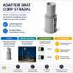 Adaptor brat corp stradal Starke ST00608