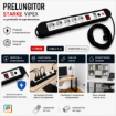 Prelungitor Starke Vipex protectie supratensiune 5 prize 5m 3x1mm ST00736