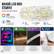 Banda LED Starke RGB 5Mx10mm 12V 14.4W/m IP54 ST01112