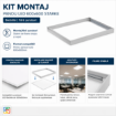 Kit montaj panou LED Starke backlite fara surubur 600x600x65mm ST00598
