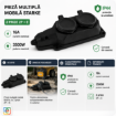 Priza multipla mobila Starke fara fir 2 prize 16A 3500W 2P+E IP44 cauciuc ST01433