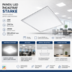 Panou LED incastrat Starke 36W 3240lm 595x595x9mm 4000k ST00266