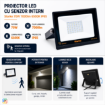 Proiector LED Starke senzor intern 70W 7000lm 6500K IP65