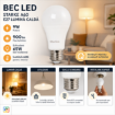 Bec LED Starke 9W A60 E27 900lm lumina calda ST01202