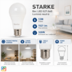 Bec LED Starke 13W A60 E27 1521lm lumina neutra ST01208