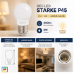 Bec LED Starke 6W P45 E14 600lm lumina calda ST01213