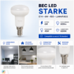 Bec LED Starke 6W R50 E14 600lm lumina rece ST01233