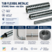 Tub flexibil metalic Starke 18mm rola 50m ST01604