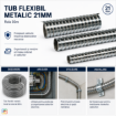 Tub flexibil metalic Starke 21mm rola 50m ST01605