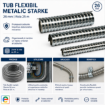 Tub flexibil metalic Starke 26mm rola 25m ST01606
