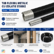 Tub flexibil metalic cu izolatie Starke 9mm rola 50m ST01615