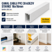 Canal cablu PVC Starke 16x16mm bara 2m ST01705