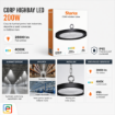 Imagine Corp Highbay LED 200W 4000K 28000lm IP65 STARKE ST00614 Hale Industriale