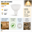 Bec LED Starke 6W 45W GU5.3 3000K 220V 560lm ST01237