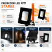 Proiector LED 10W 1000lm 6500K IP65