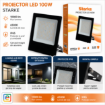 Proiector LED 100W 10000lm 6500K IP65
