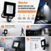 Proiector LED cu senzor 20W 2000lm 6500K IP65