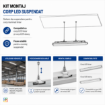 Imagine Kit Montaj Corp LED Suspendat Liniar Sistem Suspendare STARKE ST01175